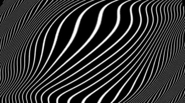 Soyut dalgalı çizgi arkaplanının animasyonu. Yüksek kalite 4k görüntü