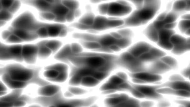 Abstract Black White Fractal Background Animation High Quality Footage — Stock Video