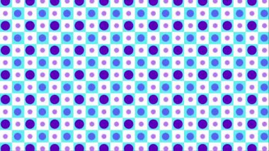 Kare ve daire şeklinde arkaplan animasyonu. Yüksek kalite 4k görüntü