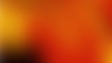 Koyu arkaplan animasyonunda soyut kırmızı ve sarı gradyan. Yüksek kalite 4k görüntü