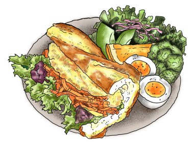 Sağlıklı Set Menü Yemek Planı Çizimi