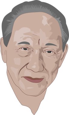 Stephen Tong Portre Vektörü İllüstrasyonu