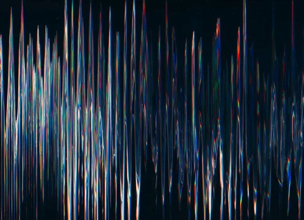 Arıza Dokusu Statik Gürültü Sıkıntılı Bir Görüntü Mavi Pembe Turuncu — Stok fotoğraf