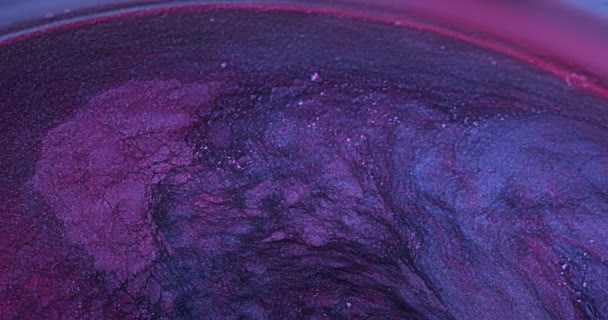 Fundo Abstrato Fluorescente Fluxo Fluido Brilho Brilho Futurista Desfocado Rosa — Vídeo de Stock
