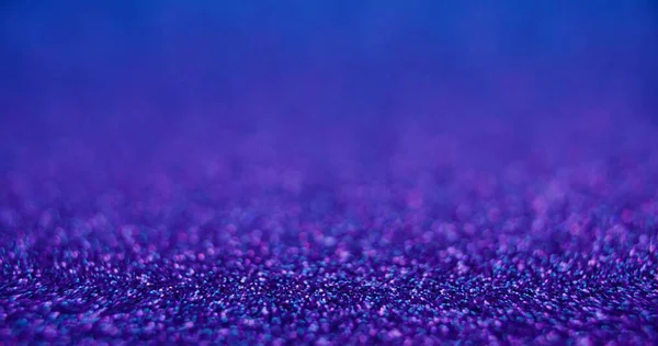 Bokeh Heller Hintergrund Produktplatzierung Blasenstruktur Defokussiert Neon Lila Blau Farbverlauf — Stockfoto
