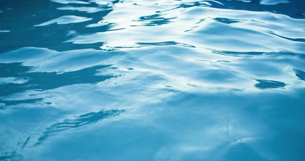 Pozadí Vodní Hladiny Vlnitá Textura Aqua Svěžest Lázeňské Středisko Azure — Stock fotografie