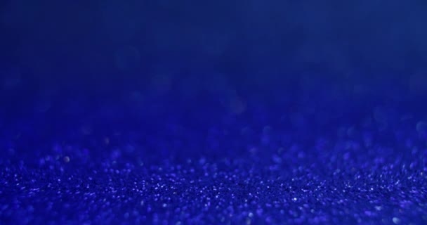 Знищений Світловий Фон Розміщення Продукту Блакитний Блакитний Колір Неону Блимає — стокове відео