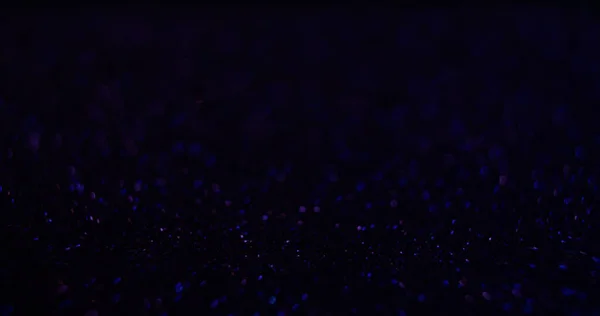 Bokeh Sparkles Background Showcase Scene Disco Light Defocused Neon Blue — Stock Photo, Image