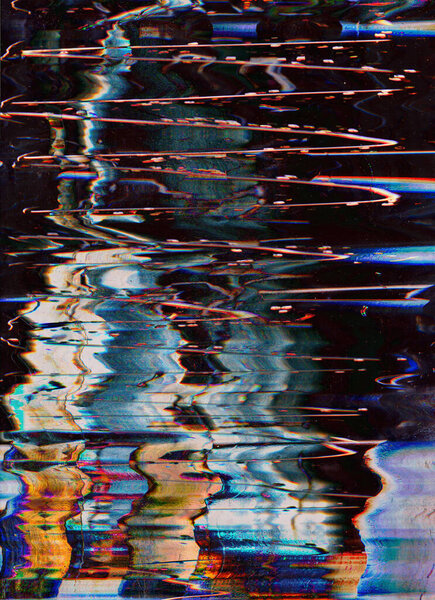 VHS статический шум. Анекдотическая фактура. Ошибка телеканала. Мерцающие нечеткие артефакты абстрактный фон наложения.