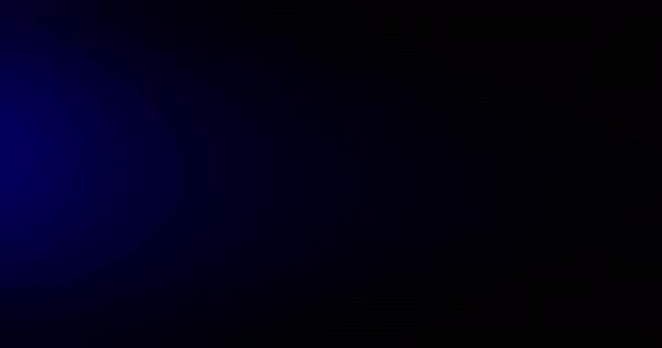 Fondo Flash Color Una Llamarada Luz Borrosa Desenfocado Neón Azul — Vídeo de stock