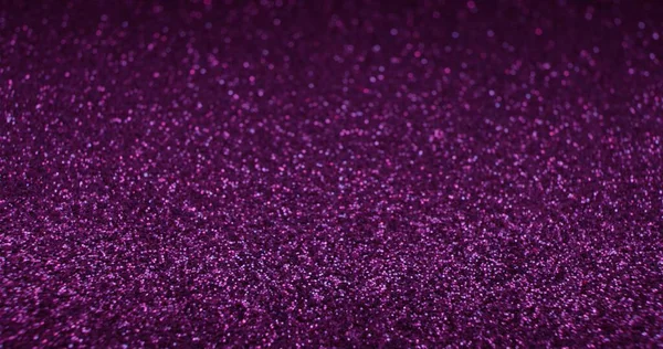亮晶晶的抽象背景 模糊的闪光质感 连续的光芒 昏暗的霓虹灯紫色粉色闪光的圆在黑暗的自由空间壁纸上发光 — 图库照片