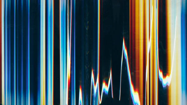 Distorted Display System Breakdown Multiple Signal Error Lines — Stock Photo, Image