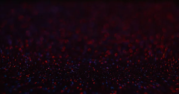 Bokeh闪耀的背景 展示场景Showcase Scene 晚上派对的灯 暗黑色抽象自由空间壁纸上的红色紫色蓝色色圈闪烁着色泽 — 图库照片