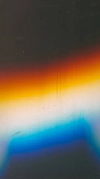 Dust Scratches Overlay Light Flare Noise Distressed Texture Orange Blue —  Fotos de Stock
