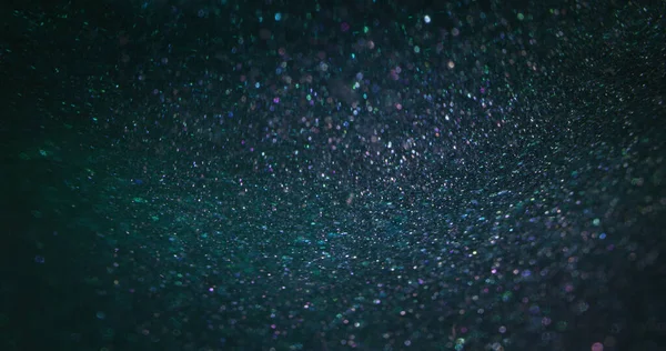 Glitter Background Bokeh Light Texture Nebula Star Dust Defocused Neon — Stock fotografie