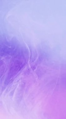 Vertical video. Color flash. Storm cloud. Electric striking. Pink purple blue flicker light vapor texture on dark black abstract art background shot on RED.