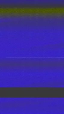 Vertical video. VHS glitch. Artifacts noise. Old cassette rewind. Blue green color real analog flicker grain stripes signal transmission error abstract background.