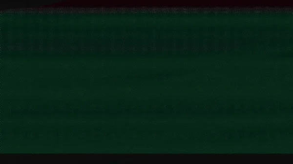 アナロググリッチ静的ノイズ 信号妨害だ 緑の黒い色Vhs木目のテクスチャーストライプ暗い抽象的なイラストの背景とフリースペース — ストック写真