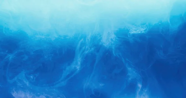 Farbe Rauch Abstrakten Hintergrund Himmelswolke Ätherische Luft Blau Weiße Farbe — Stockfoto