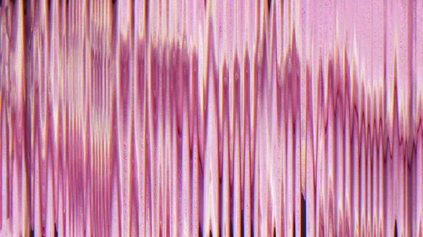 Verzerrung Störgeräusche Digitaler Fehler Blockchain Technologie Pinke Farbe Frequenz Pixel — Stockfoto