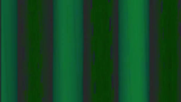 Αναλογική Δυσλειτουργία Στατικό Θόρυβο Πραγματική Στρέβλωση Vhs Πράσινο Μαύρο Κόκκινο — Αρχείο Βίντεο