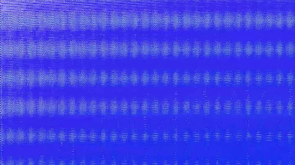 Falha Shv Distorção Analógica Falha Tecnológica Azul Branco Cor Listras — Fotografia de Stock