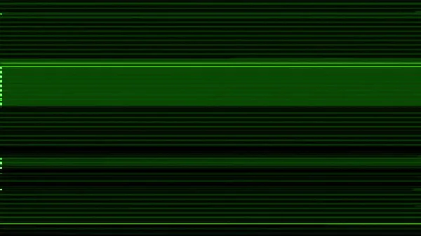 Искажение Системы Цифрового Глюка Интернет Работает Зеленый Черный Цвет Линий — стоковое фото