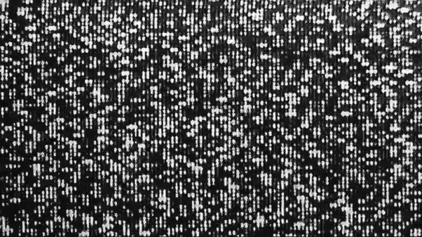 Grain Texture Analog Glitch Old Static Noise Black White Vhs — Stock Photo, Image
