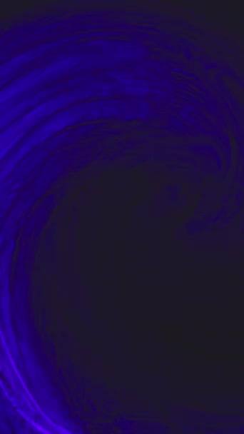 영상입니다 소용돌이치고 연기의 색깜박이는 플래시 플래시 운동어두운 사진에 — 비디오