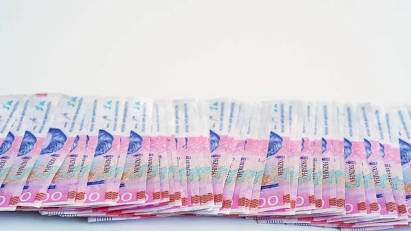 Μετρητά Ουκρανική Εθνικού Δικαίου Uah Νόμισμα Κλείσιμο Του Λογαριασμού 200 — Φωτογραφία Αρχείου
