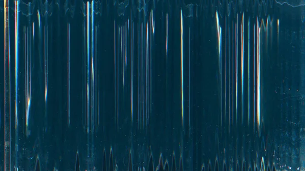 Arıza Örtüsü Toz Çizikleri Sıkıntılı Ekran Mavi Beyaz Çizgiler Gürültü — Stok fotoğraf