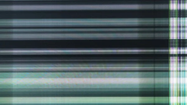 Глюк Полосатая Текстура Цифровое Искажение Синий Фиолетовый Зеленый Цвет Линии — стоковое фото