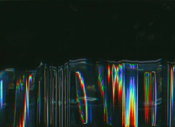 오버레이 먼지긁히기 색밝은 노이즈 인공물 어둠의 — 스톡 사진