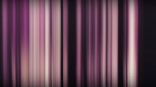 Blur light. Stripe texture. Digital flare. Defocused purple white black color gradient glitch noise lines glow on dark abstract illustration background.