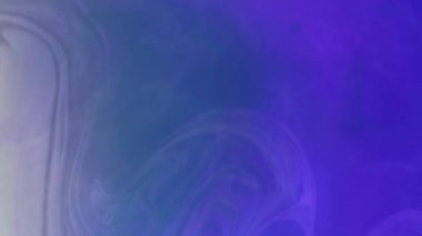 Renkli dalga. Flaş ışığı. Suyu boya. Buhar dokusu. Neon mavisi yeşil yanıp sönen parlayan duman bulutu Koyu renk sanat soyut arkaplan görüntüsü.