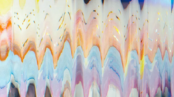 Malování Textury Umění Abstraktní Pozadí Barev Zvuk Vibrací Oranžová Modrá — Stock fotografie