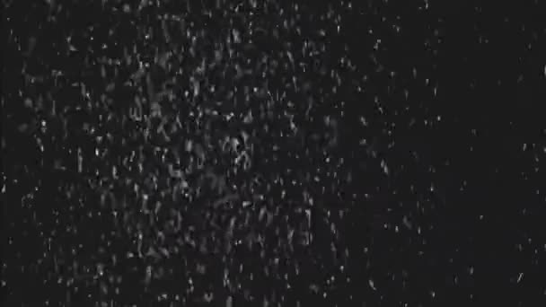 Vcr 정적인 소음이 효과를 되감아 곡물의 줄무늬 텍스처어두운 Grunge 오버레이 — 비디오