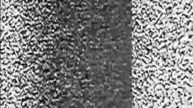 Analog hatası. Eski TV paraziti sesi. Siyah beyaz gerçek VHS tahıl dokusu bozulma objeleri ekran teknolojisi soyut arkaplan.