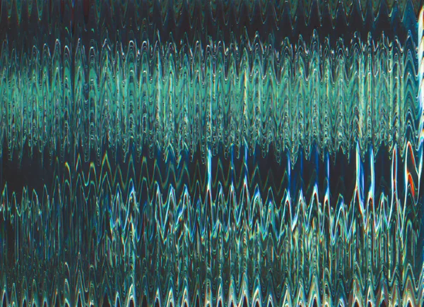 Pozadí Závady Textury Zvuk Deformace Chyba Frekvence Zelená Modrá Červená — Stock fotografie