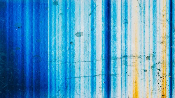Texture Grunge Superficie Colorata Sfondo Sporco Blu Giallo Striato Schermo — Foto Stock