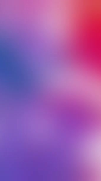 Video Verticale Sfondo Neon Con Gradiente Sfocato Sfocatura Rosa Blu — Video Stock
