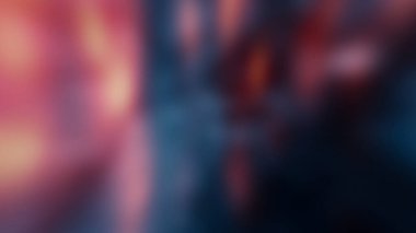 Odaklanamayan parıltı. İşaret fişeği. Ateş kıvılcımları. Bulanık mavi renk ışık sızıntısı deseni yumuşak doku soyut kopya alanı arkaplanı.