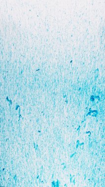 Tahıl rengi mürekkep. Felç dokusu. Su şeritlerinde akan mavi sıvı parçacıkları soyut arkaplan resimlerinde yüzer..