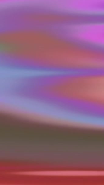 Вертикальне Відео Голографічний Фон Світло Розмитого Кольору Дефокусований Неоновий Рожевий — стокове відео