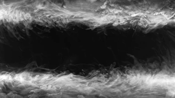 Cadre Fumée Arrière Plan Vapeur Texture Brouillard Flou Blanc Transparent — Photo