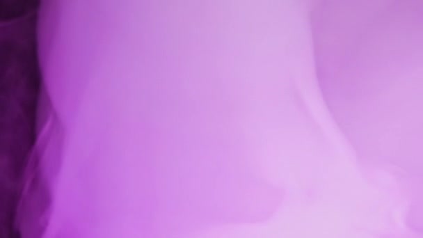 Humo Neón Nube Vapor Conjuro Mágico Color Rosa Púrpura Brillante — Vídeos de Stock