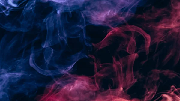 Kolor Dymu Chmura Pary Energia Ezoteryczna Neon Różowy Niebieski Świecący — Zdjęcie stockowe