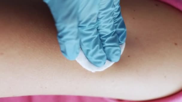 Vídeo Vertical Vacunación Inmunizada Prevención Del Virus Epidemia Pandémica Mano — Vídeo de stock