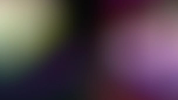 Neon Bokeh Light Sovrapposizione Bagliore Sfocata Sfocatura Viola Colore Rosso — Video Stock