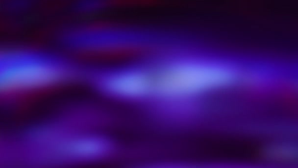 Světlice Neonového Světla Rozostřená Záře Rozostření Fluorescenční Modrá Fialová Růžová — Stock video